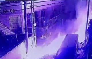 Alacağını alamadı evin önüne el yapımı bomba...