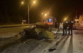 Alkollü ve ehliyetsiz sürücü yol kenarında duran...