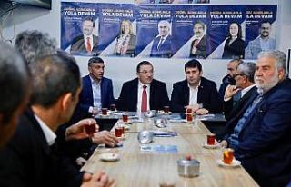 Altınok, muhtarlarla buluştu