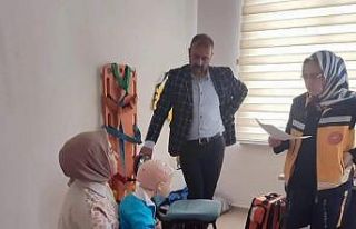 Ambulans görevlilerine eğitim verildi