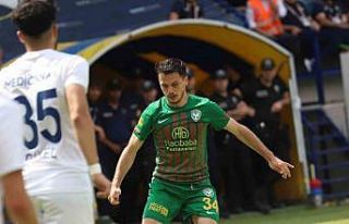 Amedspor ligin son maçında sahadan mağlubiyetle...