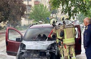 Ankara’da korkutan yangın: kontağı çevirdi,...
