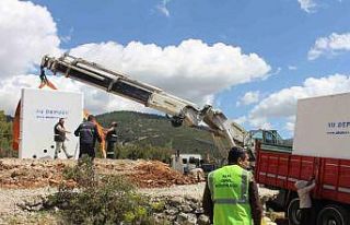 Antalya’da 14 ilçeye 121 adet su deposu yerleştirilecek