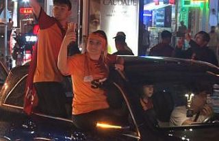 Antalya’da şampiyonluk konvoyu