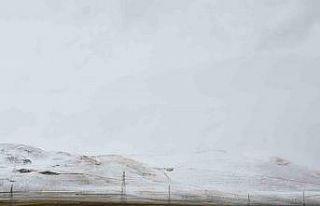 Ardahan dağları Mayıs ayında beyaza büründü