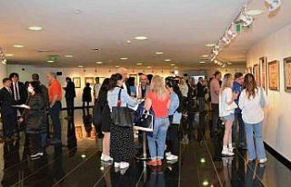 ASO’da “Giz ve Biz” Ebru Sergisi