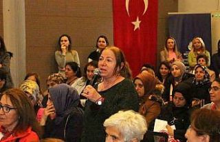 Ataşehirli kadınlar haklarını konuşmak için...