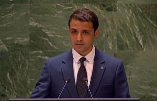 ATÜ’lü öğrenci BM kürsüsünden depremi anlattı