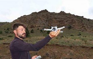 Ayıların kavgasını görüntüledi