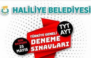 AYT ve TYT’ye hazırlanan gençler için Haliliye’den...