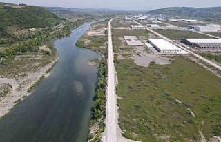 Bafra OSB’nin 5,5 kilometrelik beton yolu tamam