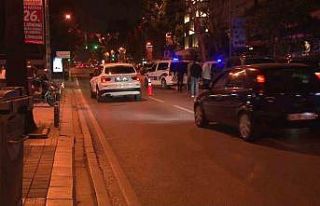 Bağdat Caddesi GS Store önünde polis önlem aldı