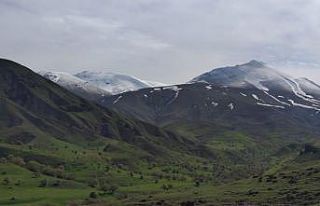 Bağır Paşa Dağı’na kar yağdı