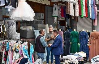 Bağlar Belediye Başkanı Beyoğlu esnaf buluşmalarına...
