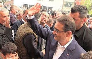 Bakan Dönmez, baba ocağı Gölpazarı’nda partililerle...