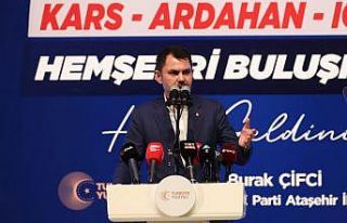 Bakan Kurum: “Türkiye Yüzyılı’nın türküsünü...