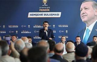 Bakan Kurum: “Ülkemiz için mücadele veriyoruz”