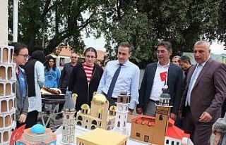 Balıkesir’de 23 Okul öğrencilerinin eserleri...