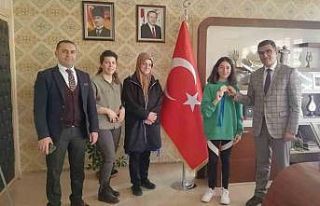 Başarılı sporcu Erzurum’un gururu oldu