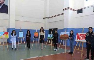 Başkale’de ‘Cumhuriyet’in 100. Yılı Resim...