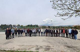 Başkan Akçadurak, amatör spor kulübü temsilcileriyle...