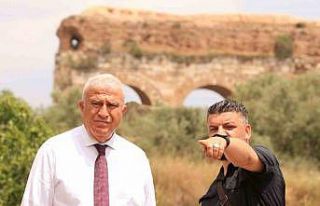 Başkan Atay, Tralleis’teki çalışmaları yerinde...