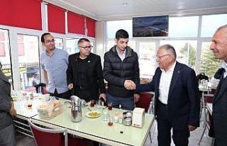 Başkan Büyükkılıç’tan Sarız’a ziyaret