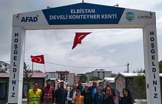 Başkan Cabbar’dan Elbistan Develi Konteyner Kent...