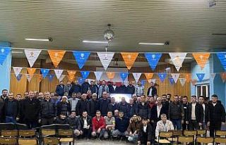 Başkan Çalışkan, sandık görevlileriyle bir araya...