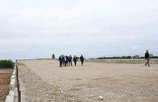 Başkan Gürkan Kuzey Kuşak yolunda inceleme bulundu