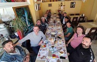 Başkan Kepez belediye personelleri ile bir araya...