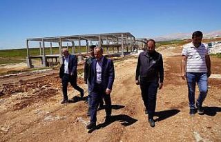 Başkan Kılınç ayakkabı kentte incelemelerde bulundu