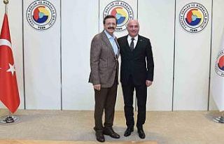 Başkan Özakalın, TOBB Başkanı Hisarcıklıoğlu’nu...