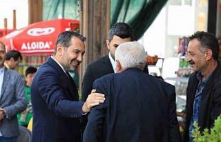 Başkan Şerifoğulları vatandaşlarla bir araya...