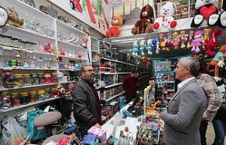 Başkan Tahmazoğlu vatandaşla iç içe