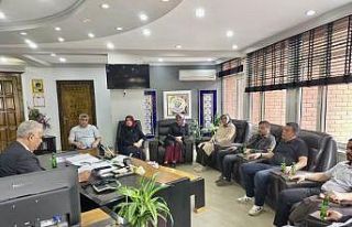 Başkan Yaman, meclis üyeleri ile değerlendirme...