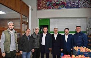 Başkan Yılmaz, Esnafın kahvaltısına konuk oldu