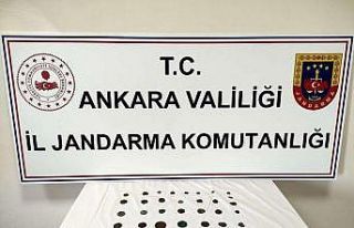 Başkent’te farklı dönemlere ait 28 adet sikke...