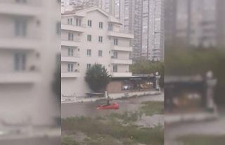 Başkentte sağanak yağış