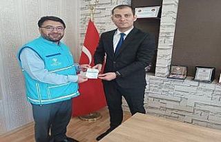 Başsavcı Ünlüsoy, TDV’ye kurban bağışında...