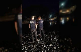Batman Çayı’nda mahsur kalan 7 araç ve 9 vatandaş...