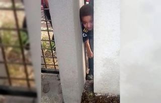 Batman’da kafası duvara sıkışan çocuğu itfaiye...