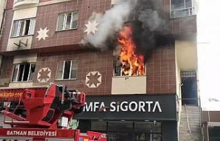 Batman’da korkutan yangın