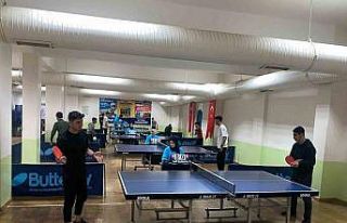 Batman’da masa tenisi turnuvası sona erdi