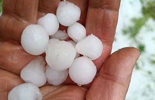 Batman’da sağanak yağış ve dolu etkili oldu