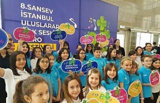 BAÜN çocuk korosu ödül kazandı