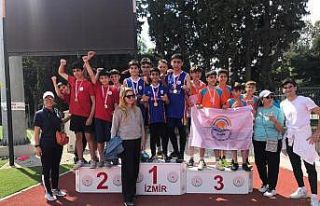 Bayraklılı atletizmciler yarı finalde