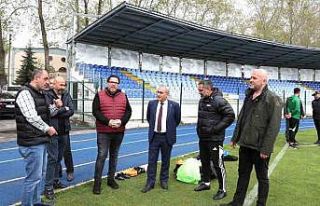 Belediye Başkanı Işık’tan Kütahyaspor antrenmanına...
