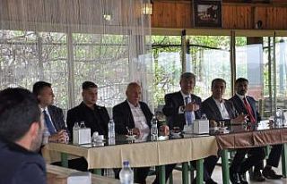 Beypazarı’nda Cumhur İttifakı basınla buluştu