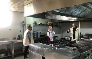 Beyşehir’de kafeterya, büfe, yemekhaneler denetlendi